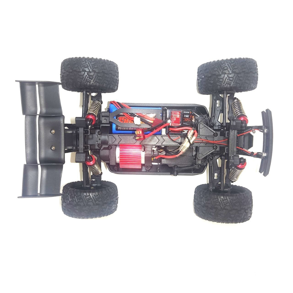 Радиоуправляемый трагги Remo Hobby S-EVOR красный 4WD RTR масштаб 1:16 2.4G - RH1661-Red