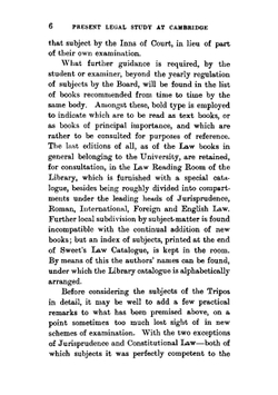 Cambridge Legal Studies | Clark Edwin Charles