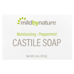 Mild By Nature, кастильское кусковое мыло, с ароматом перечной мяты, 141 г (5 унций)
