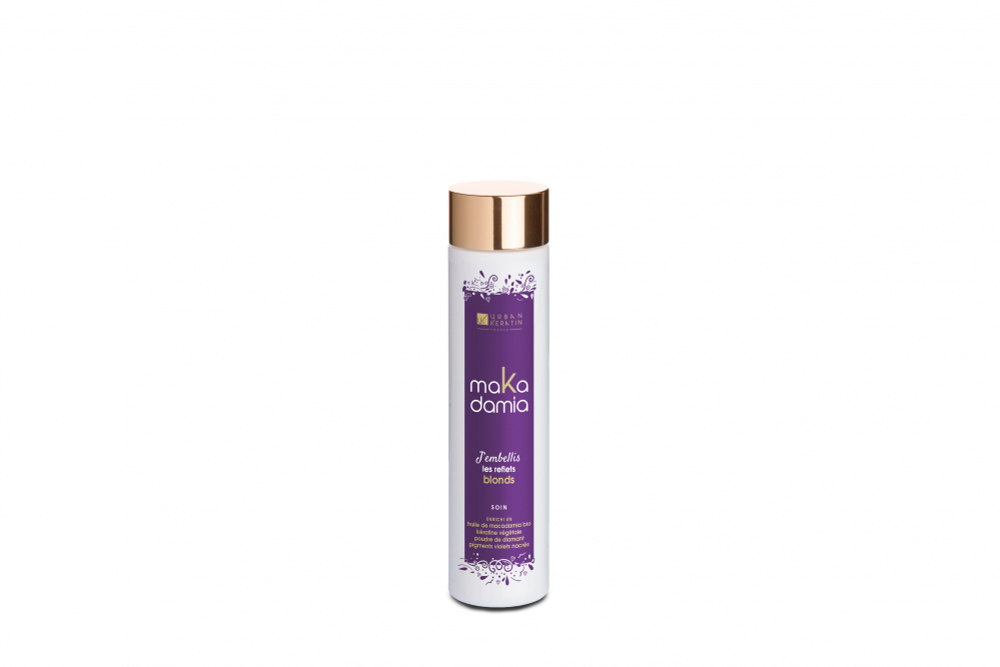 Смываемый уход Urban Keratin Makadamia Cheveux blonds для волос цвета блонд 200 мл