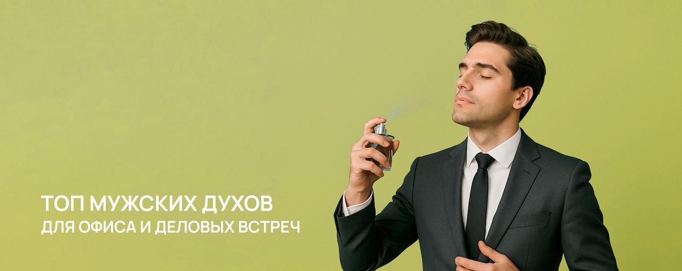 В деловой среде аромат играет роль не меньше, чем стильный костюм или аксессуары
