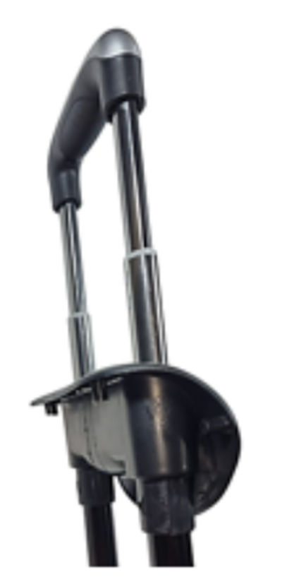 Ручка телескопическая PLG 8525/1-55-3 выдвижения, черный