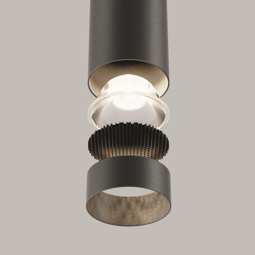 Подвесной светодиодный светильник Maytoni Focus LED P072PL-L12B4K-1
