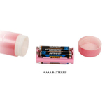 Страпон-ротатор со стимуляцией клитора - 18 см.