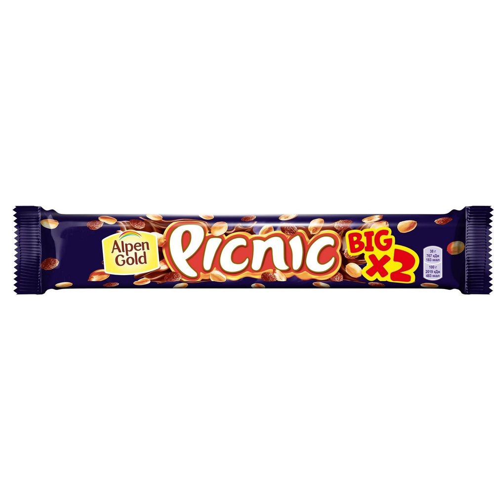 Батончик "PICNIC" 76г*30