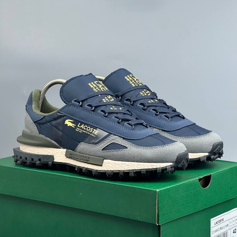 Кроссовки Lacoste Elite Active #501 (син.)