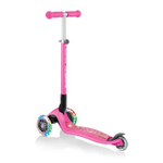 Самокат Globber Primo Foldable Fantasy Lights розовый