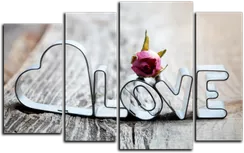 Модульная картина "Любовь"