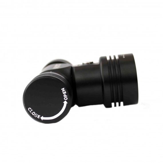 Фонарь налобный DELFiN H1 1200 lm теплый свет