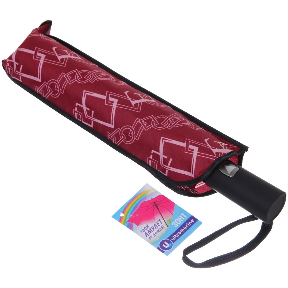 Зонт женский полуавтомат «Мэлано», микс 6 цветов, 8 спиц, d-100см, длина в слож. виде 30см