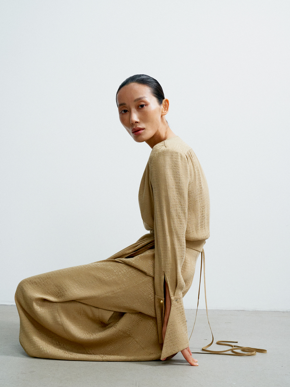 Платье KASSIA, золотой