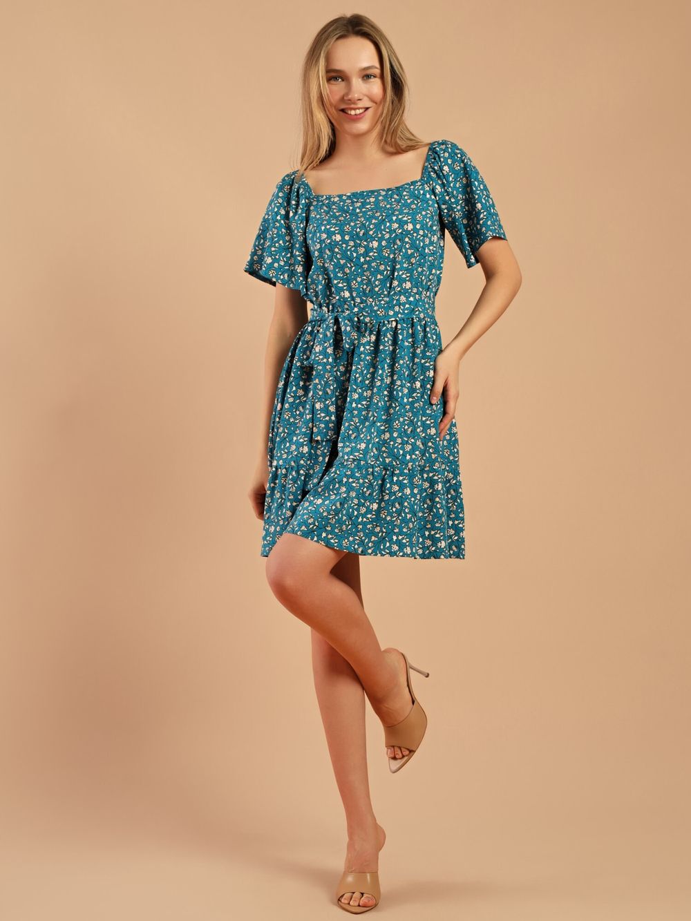 Платье Леди шарм-1 Виотекс ПЕТРОЛЬ