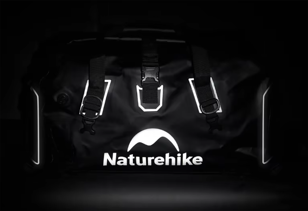 Гермосумка Naturehike 90 л ПВХ (черная)