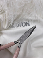 Тонкогубцы-утконосы серебристые с розовыми ручками