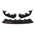 Карбоновая губа переднего бампера для BMW X3 G01 Рестайлинг 2022-2023 / X4 G02 Рестайлинг 2022+ БМВ