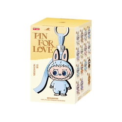 Pin for Love Series-Vinyl Plush Pendant Blind Box X14 (буквы A–M)
