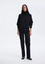 Свитер из шерсти мериноса, Черный