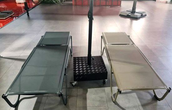 Шезлонг-лежак металлический Ankara