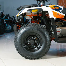 Квадроцикл KAYO AU180 c ПТС белый 2024 г.