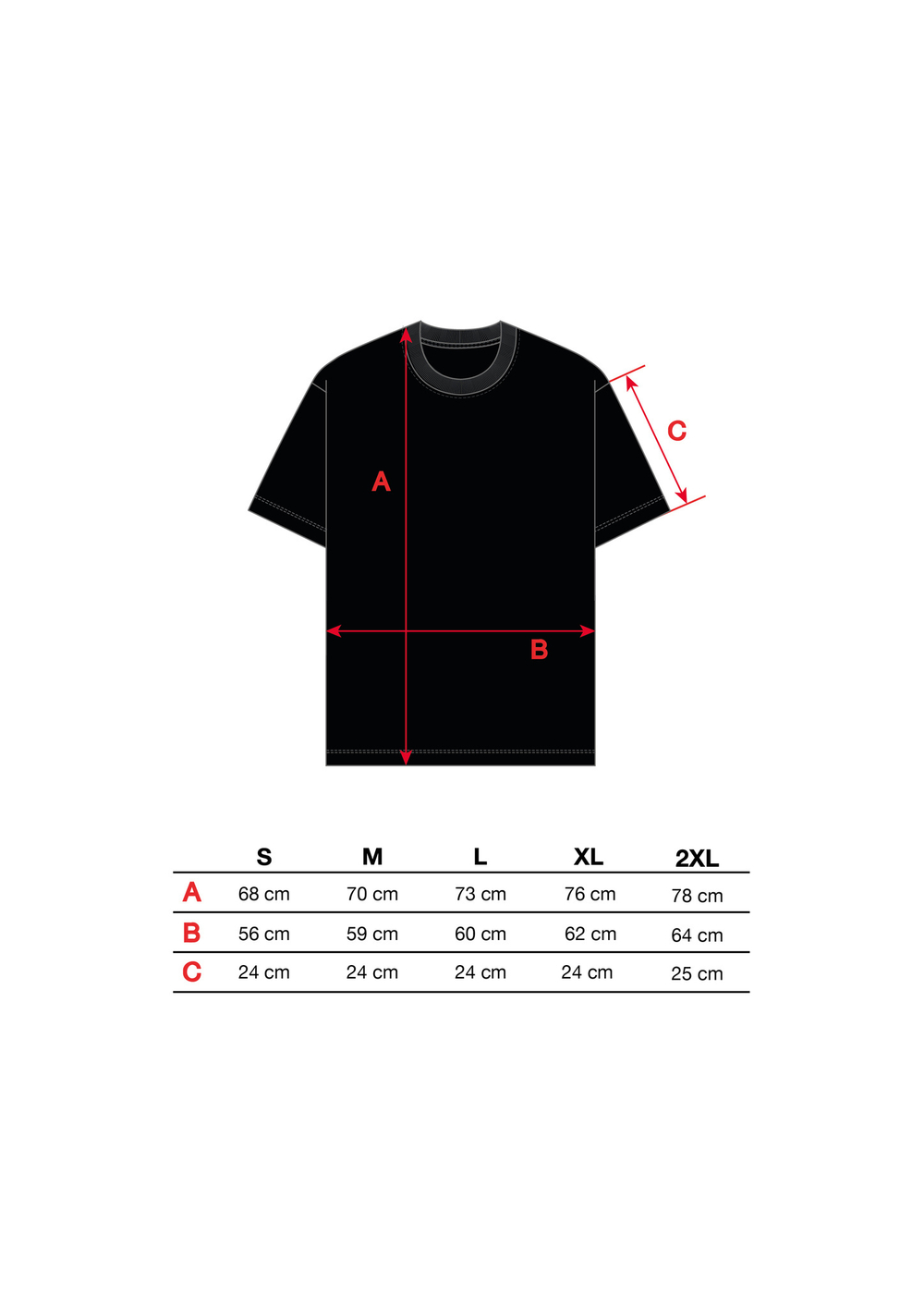 "MIDDLE SIGN" TEE