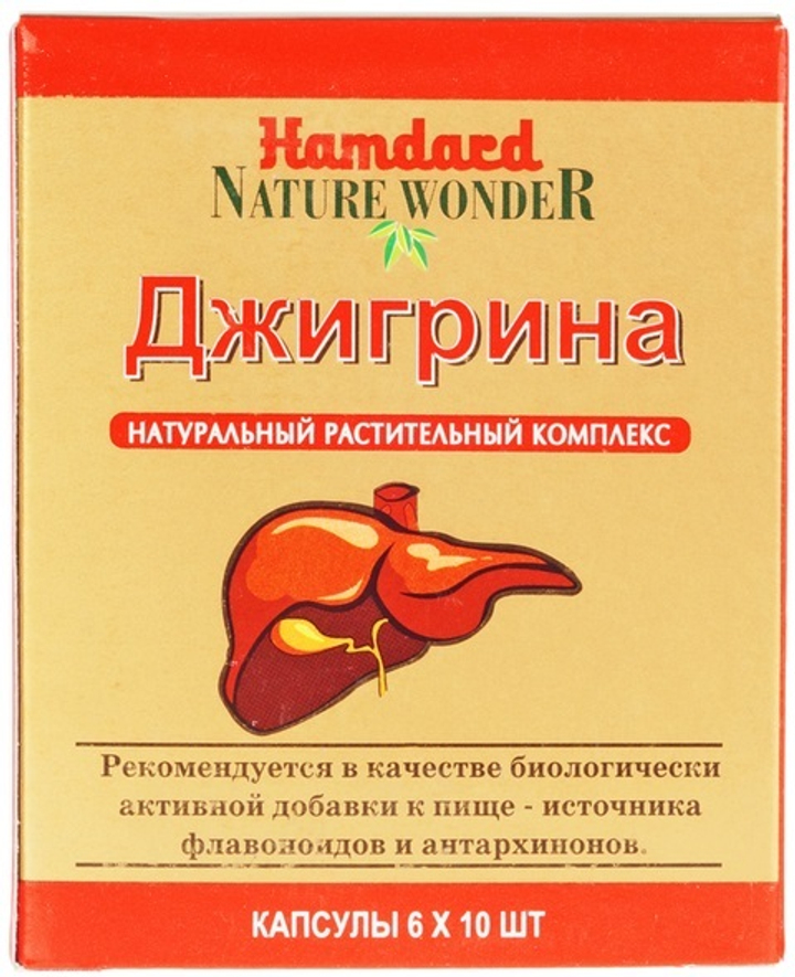 БАД Hamdard Jigreena Джигрина 60 капс