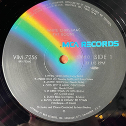 Винтажная виниловая пластинка LP Pat Boone White Christmas (Japan 1979) (Obi) Jingle Bells