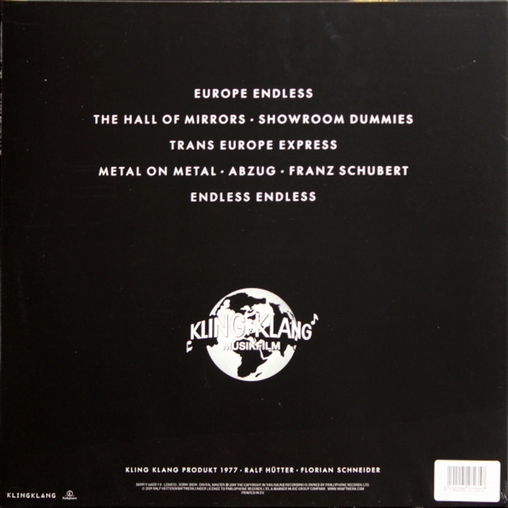 Kraftwerk / Trans-Europe Express (English Version)(Limited Edition)(Clear Vinyl)(LP)