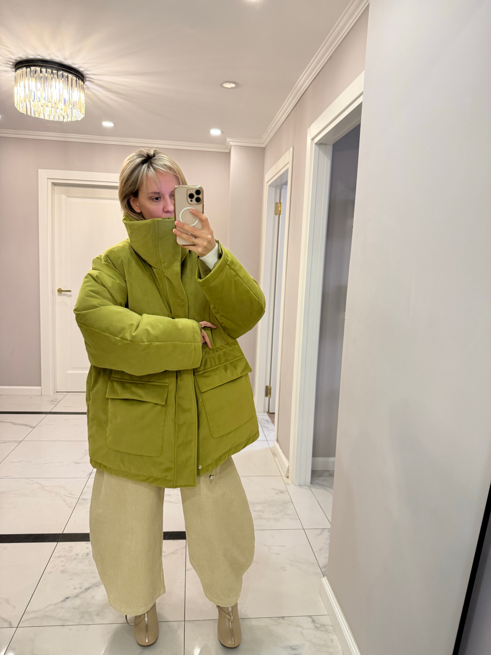 Парка пуховая PLUM