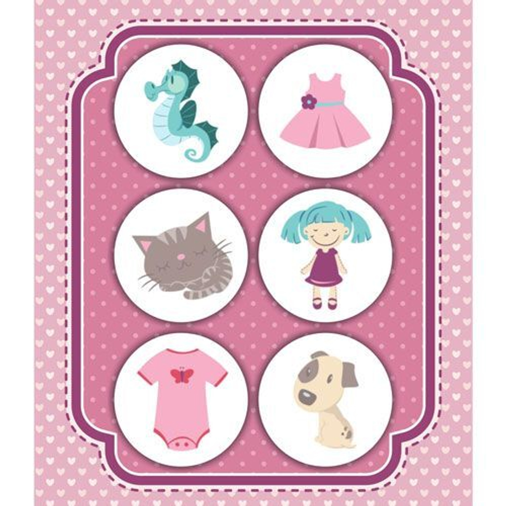 Фишки из коллекции "Наши детки! Девочки!" (NDD1032)