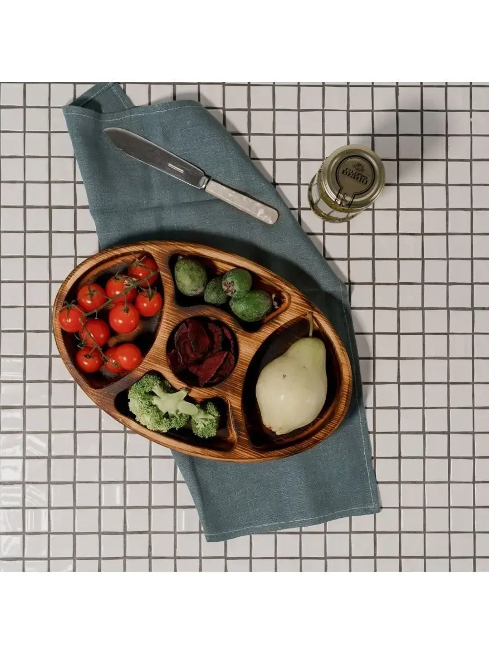 Менажница из Сибирского кедра