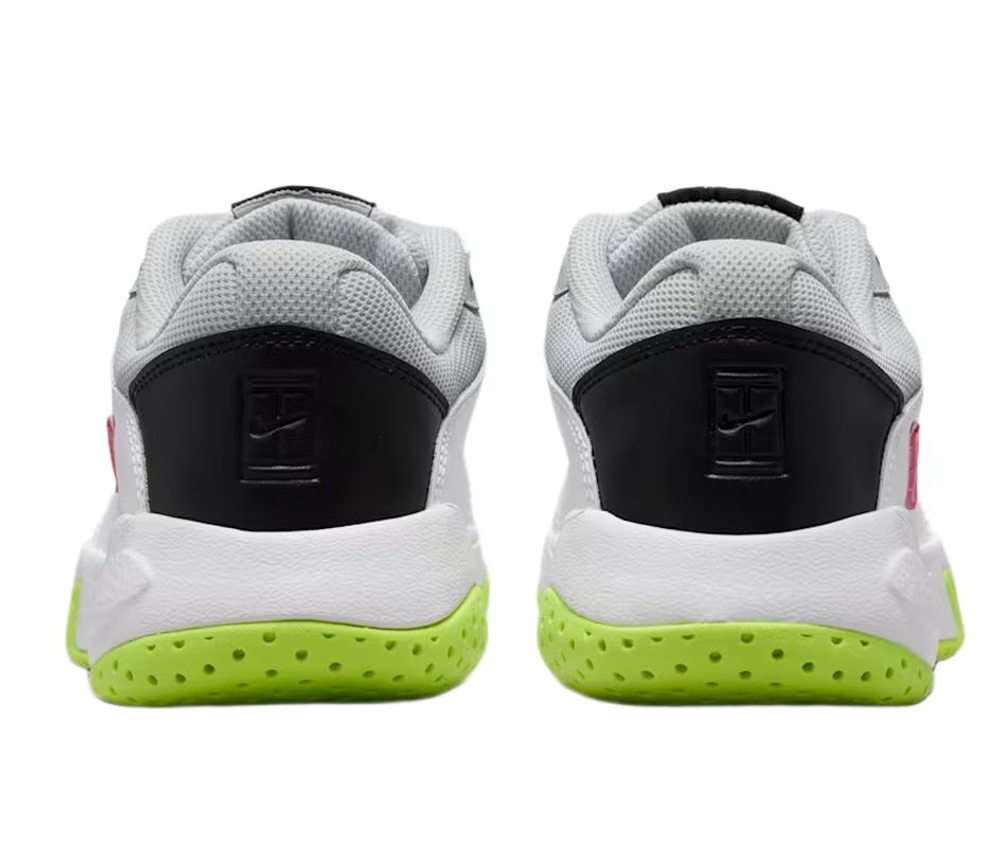 Детские теннисные кроссовки Nike Jr Court Lite 2 - white/hot lime/grey fog/laser fuchsia