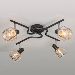 Citilux Таверна CL542541 Люстра потолочная поворотная Чёрная