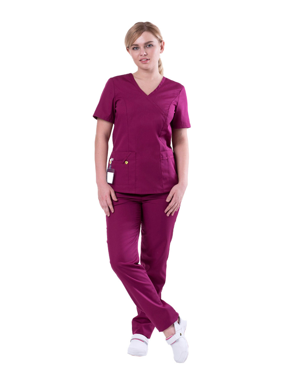 Блуза медицинская женская Доктор стиль ЛС 3229 Витерра , слова, 42