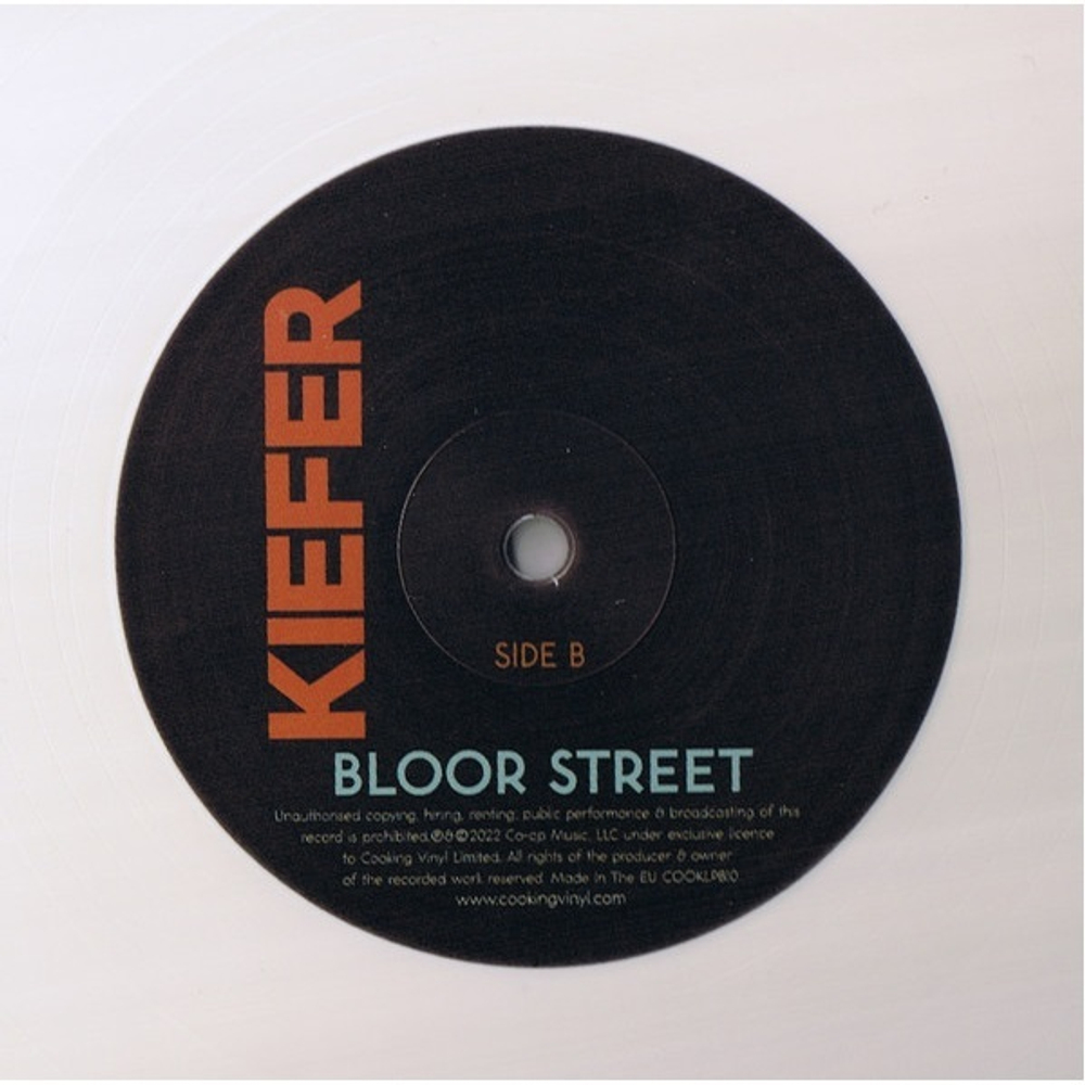 Kiefer Sutherland / Bloor Street (Coloured Vinyl)(LP)