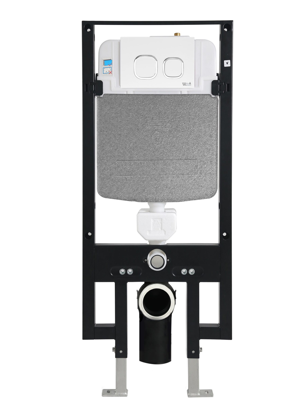 Инсталляция для подвесного унитаза без кнопки WeltWasser  WW AMBERG 497   10000005661