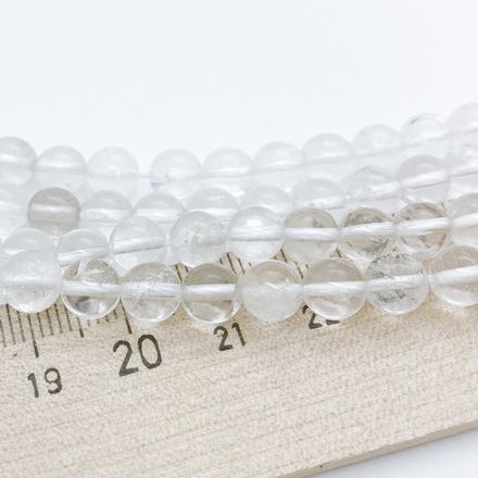 Бусины прозрачные