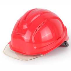 Каска Росомз СОМЗ-80 Абсолют Престиж RAPID, защитная, красная, с вентиляцией