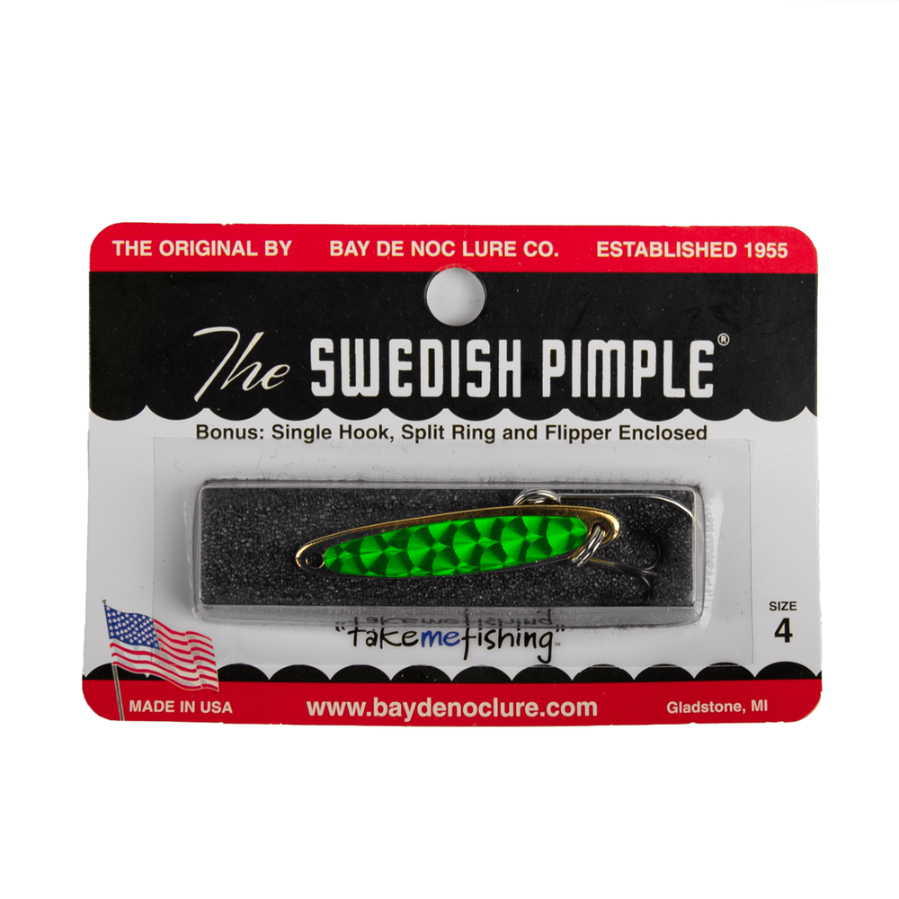 Блесна Bay de Noc Swedish Pimple #4 (44мм, 7гр)