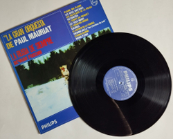 Винтажная виниловая пластинка LP Поль Мориа La Gran Orquesta De Paul Mauriat La Rusia De Siempre (Spain 1975)
