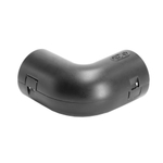 Колено открывающееся, 90 град., IP40, д.20мм, черное