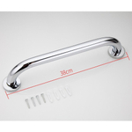 Поручень хром, 38 см, Frap, F1718