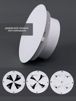 Диффузор ДК 150 Белый