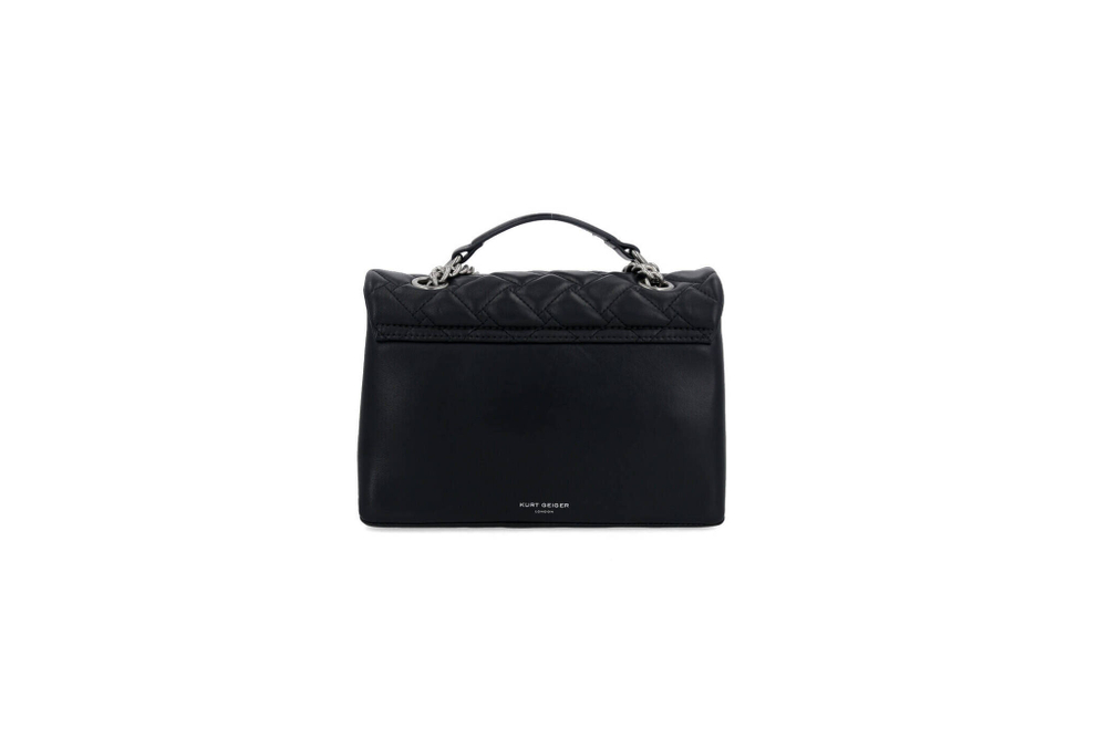 кожаная сумка через плечо kensington Kurt Geiger - черный(1470405109)