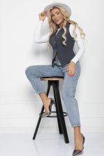 Жилет Синди (светло-серый) Б11342 LT Collection