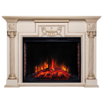 Каминокомплект Real Flame London 33 WT-659G с очагом Epsilon 33