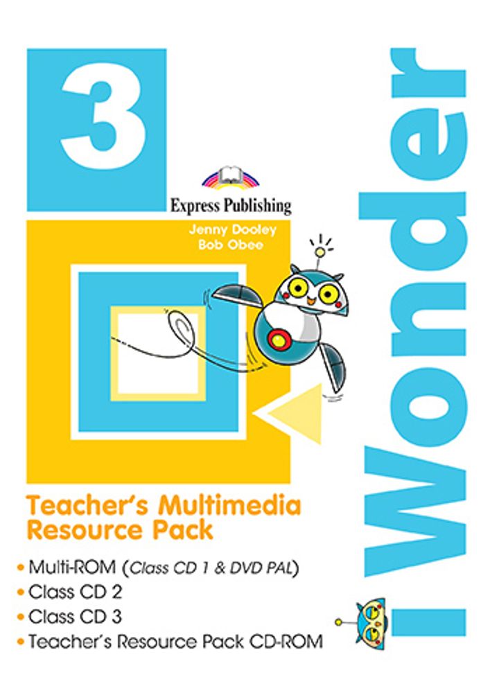 I Wonder 3. Teacher&#39;s Multimedia Resource Pack. Комплект аудио, видео и доп. материалов. В ПОДАРОК при покупке от 10 книг*