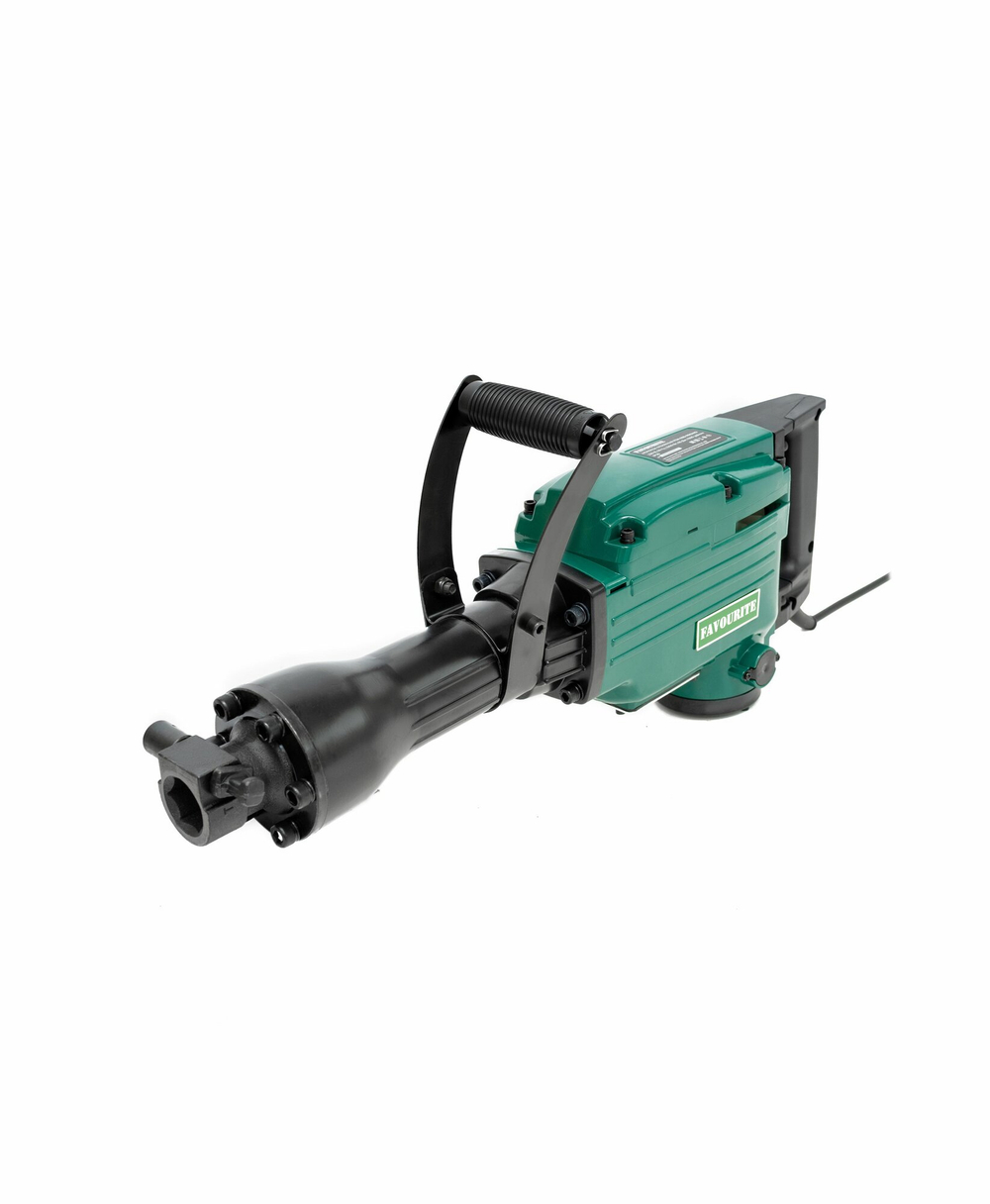 Отбойный молоток электрический FAVOURITE FSH 65D PROMO, 2200 Вт, 65 Дж, 1500 уд/мин, 30 мм шестигранник, кейс