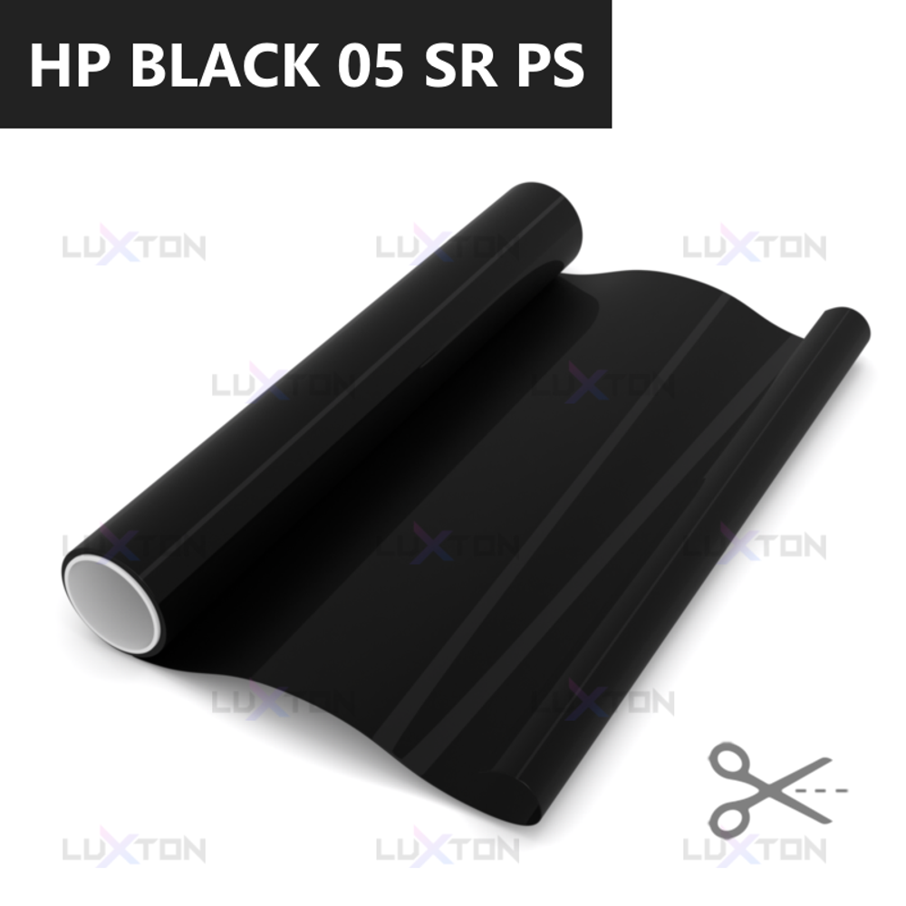 Пленка тонировочная металлизированная HP BLACK 05 SR PS LUXTON, на отрез (ширина рулона 1,524 м.)