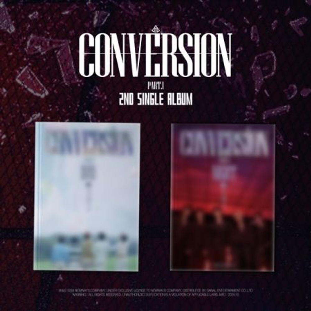 Альбом ASC2NT - CONVERSION PART.1 2nd Single Album 2 Version SET