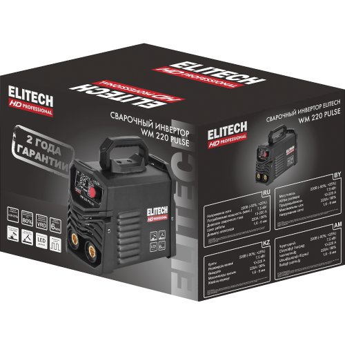 Сварочный аппарат ELITECH WM 220 PULSE